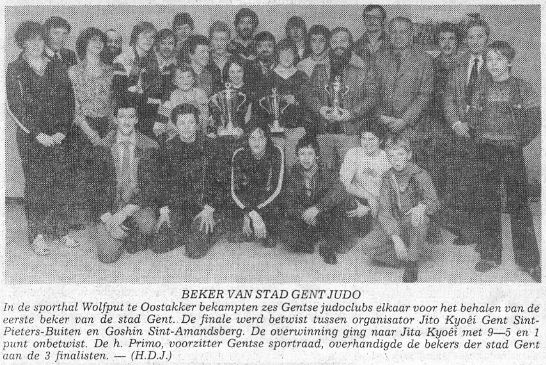 1981 Beker Stad Gent