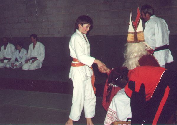 David Verween bij de Sint